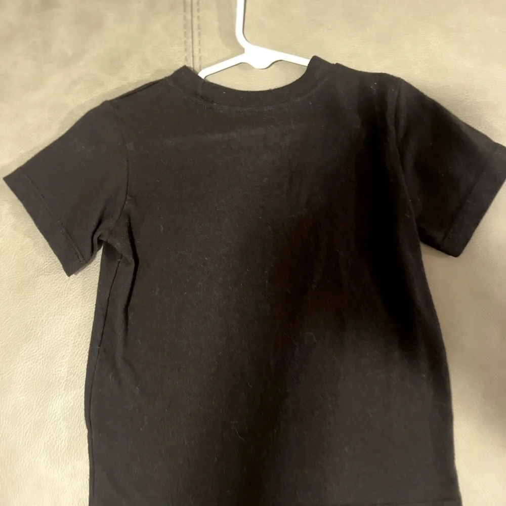 Johnny Cash Kids Black Graphic Tee